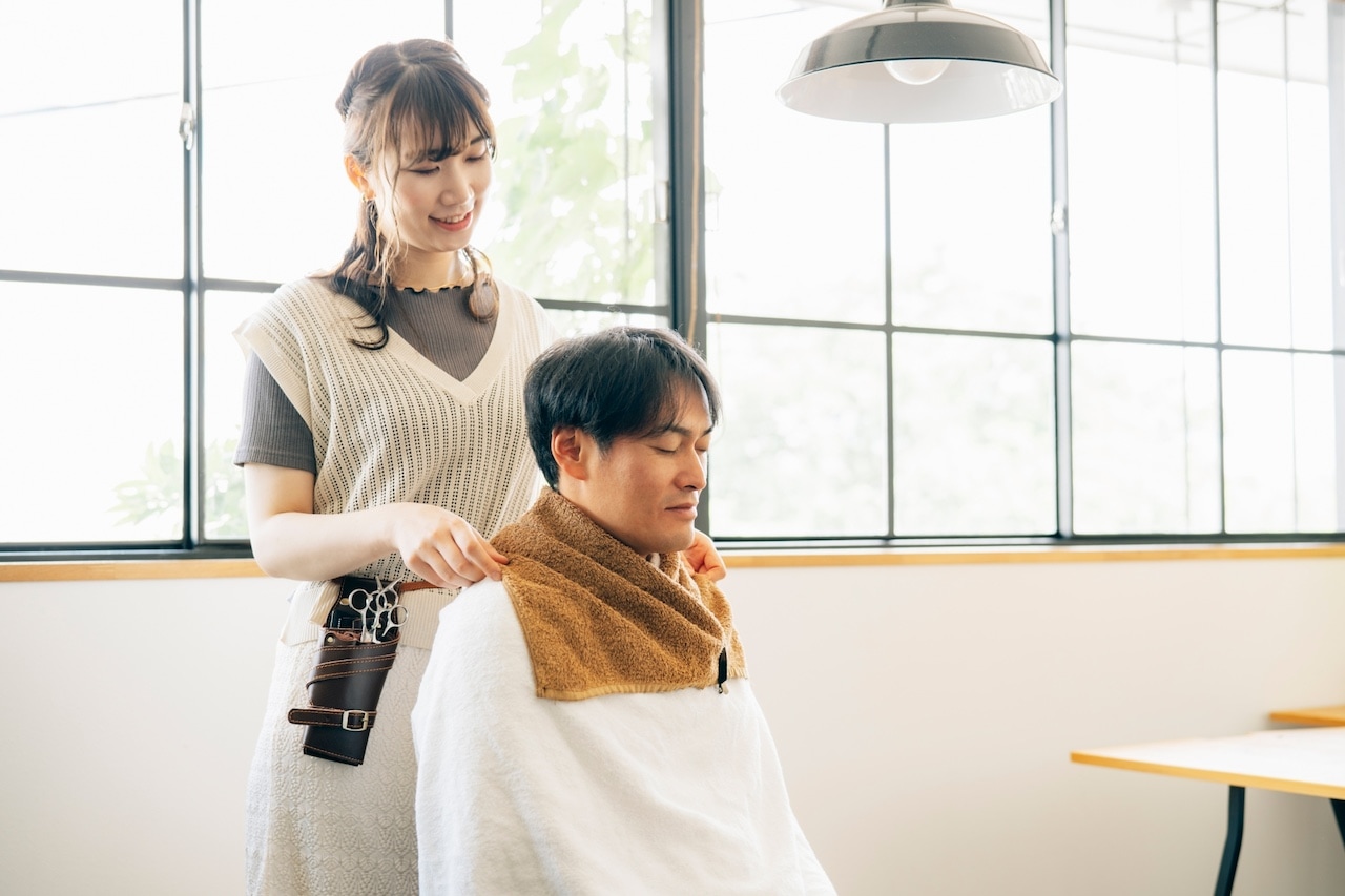 【グレイヘア グレーヘア】ヘアサロンで実践